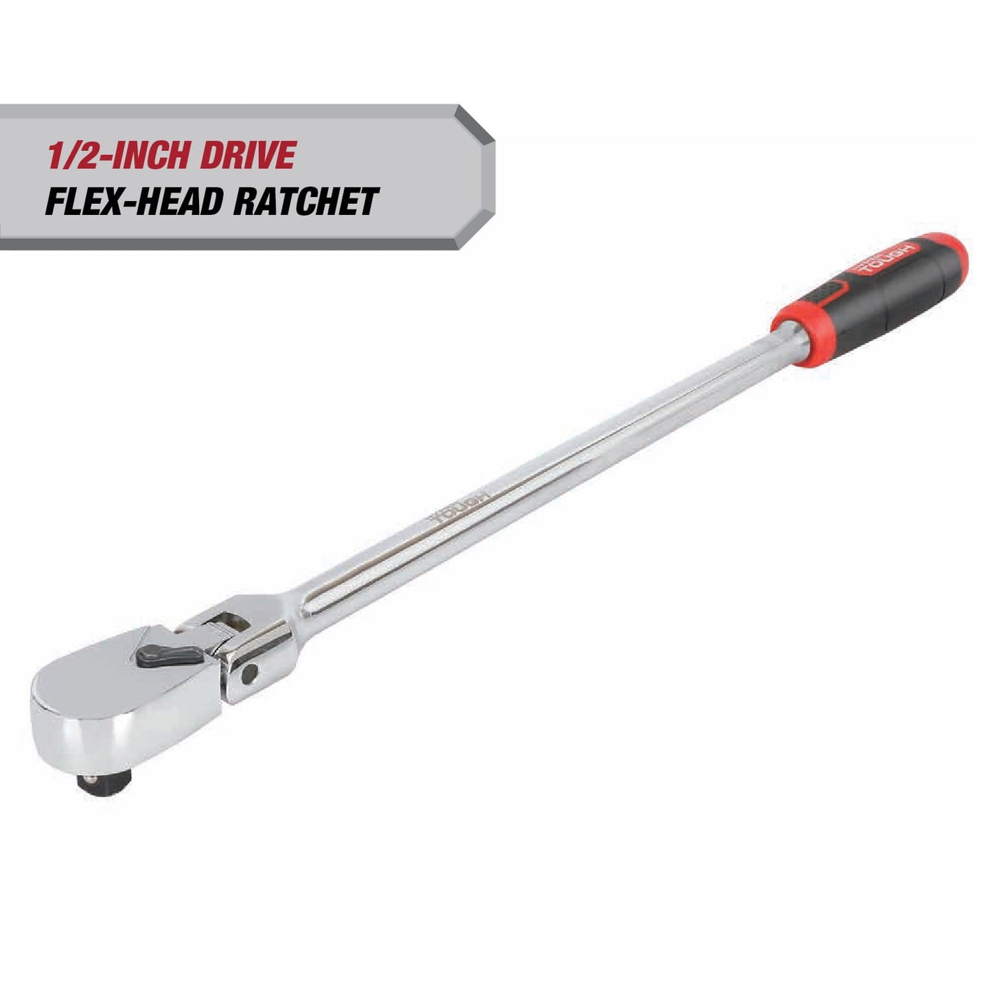 Hyper Tough 1/2-inch Drive 18-inch Flex-Head Ratchet