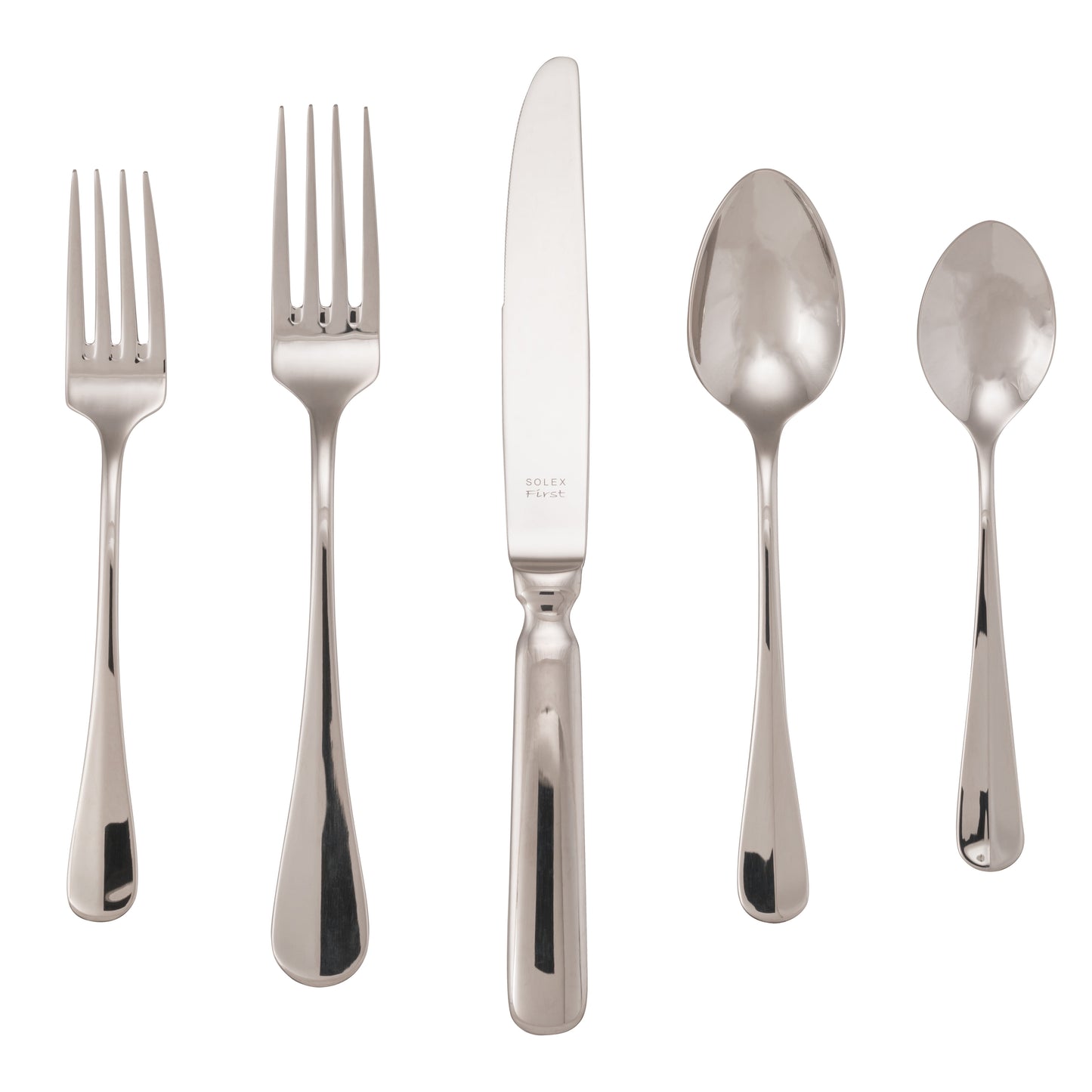 10 Strawberry Street Baguette 20 Piece 18/10 Stainless Steel Flatware Set