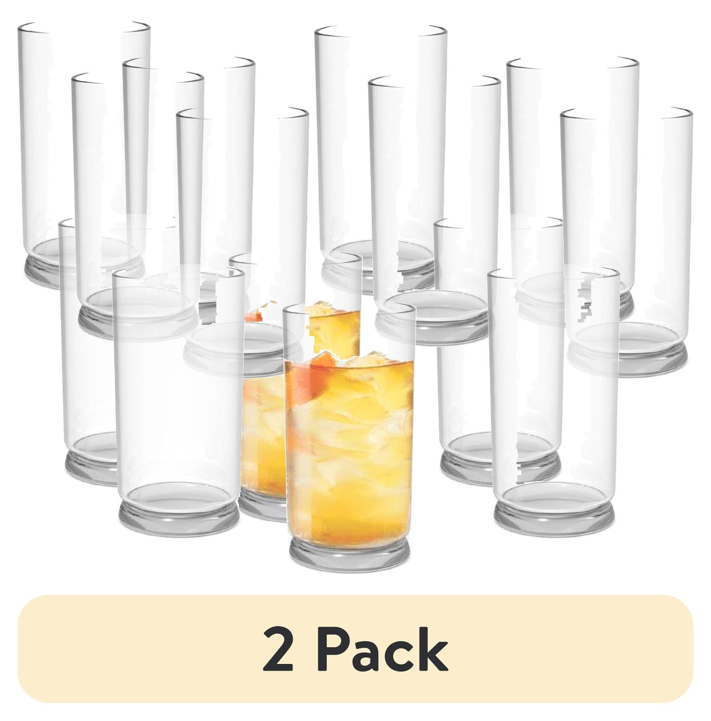 Better Homes & Gardens Emerson Clear Glass Tumbler 16ounces 8 Pack