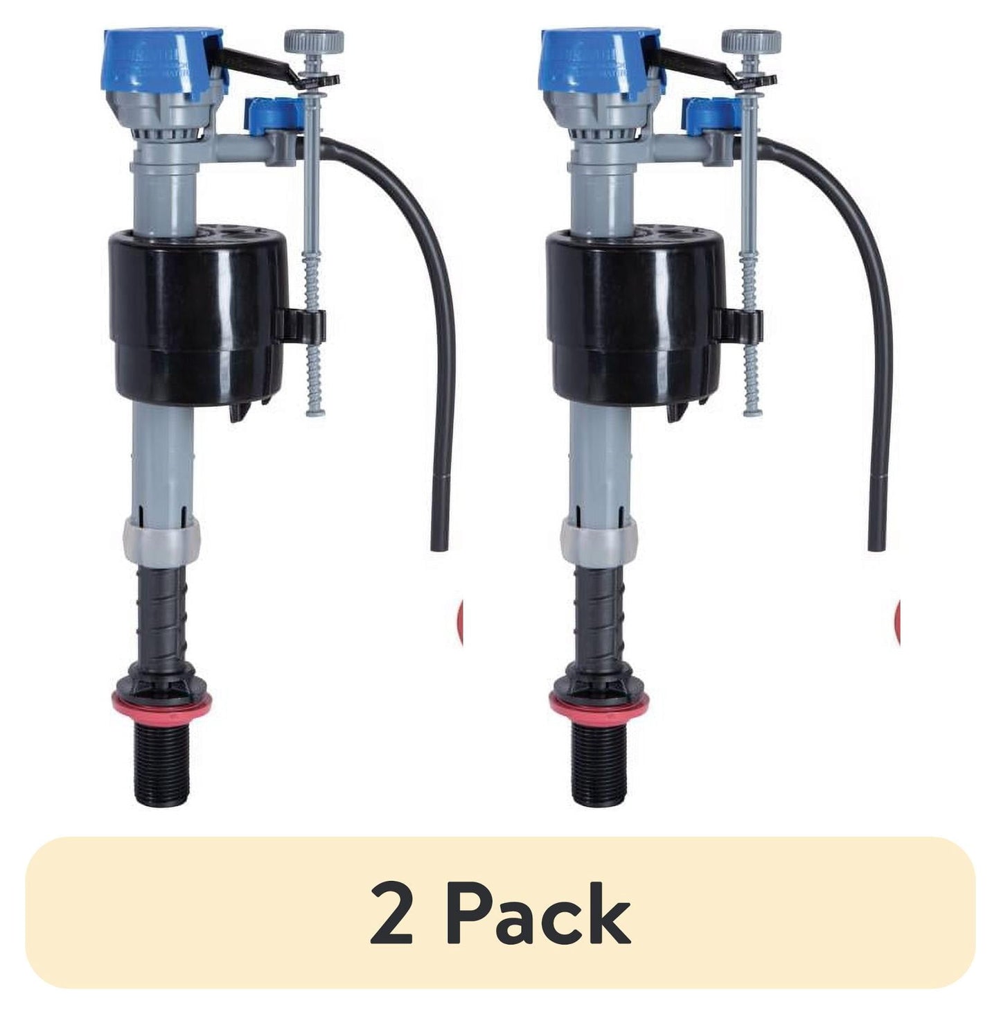 Fluidmaster K-400H-039 PerforMAX Toilet Fill Valve and 2" Flapper Repair Kit, Plastic, 1-Pack, Height 13.9in