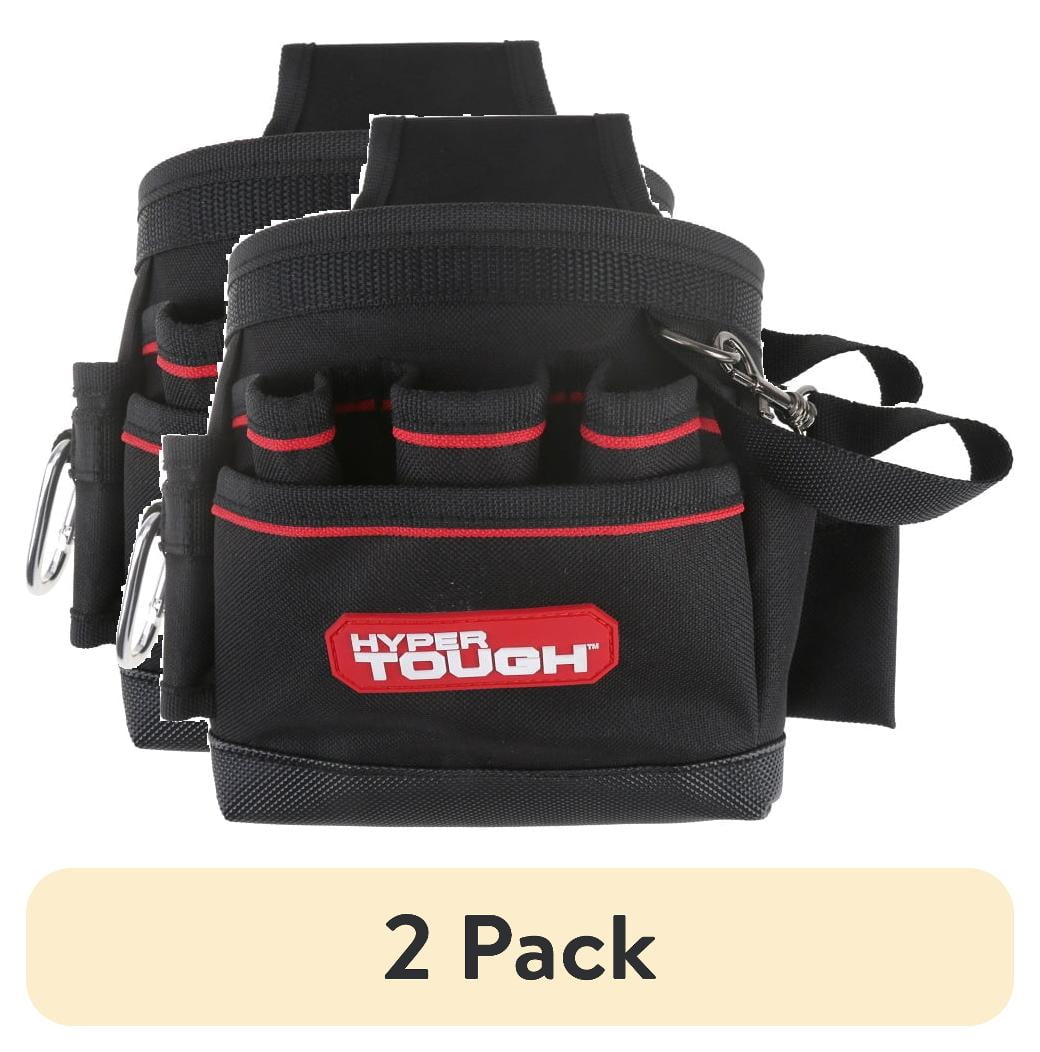 (2 pack) Hyper Tough Maintenance Polyester Tool Pouch