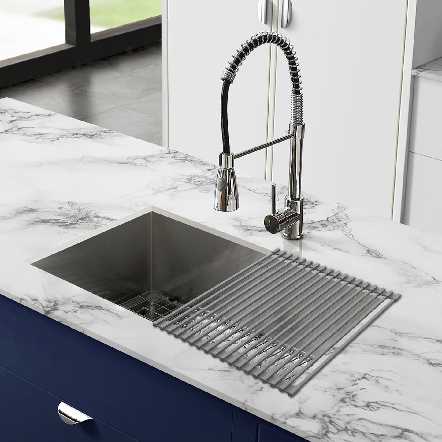 20 x 12 " Kitchen Sink Grid, Gray