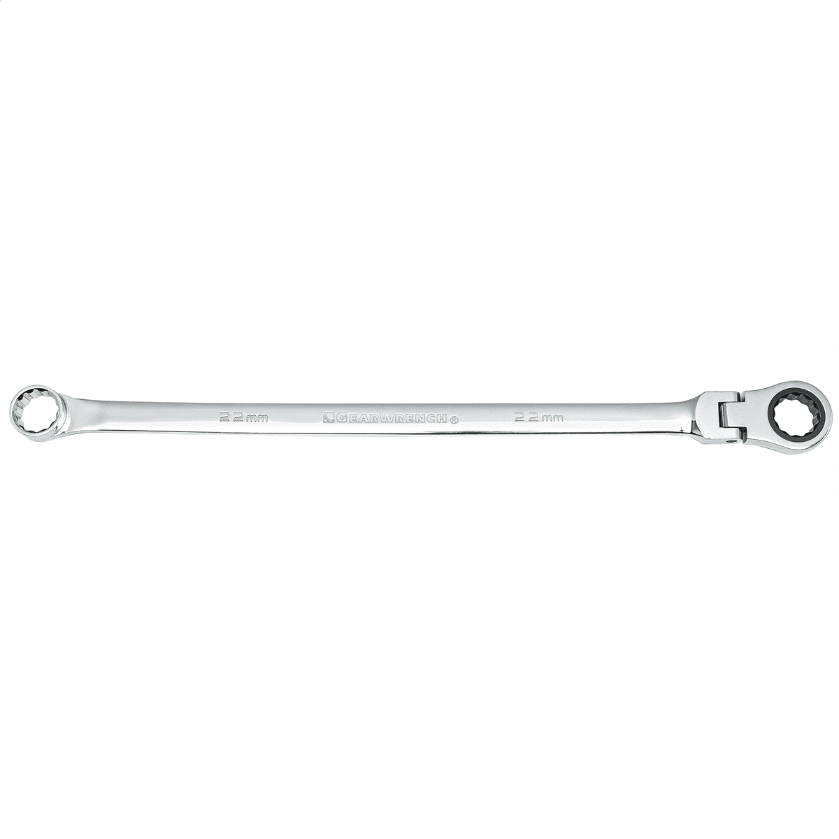 22mm XL Flex Head Ratcheting Wrench