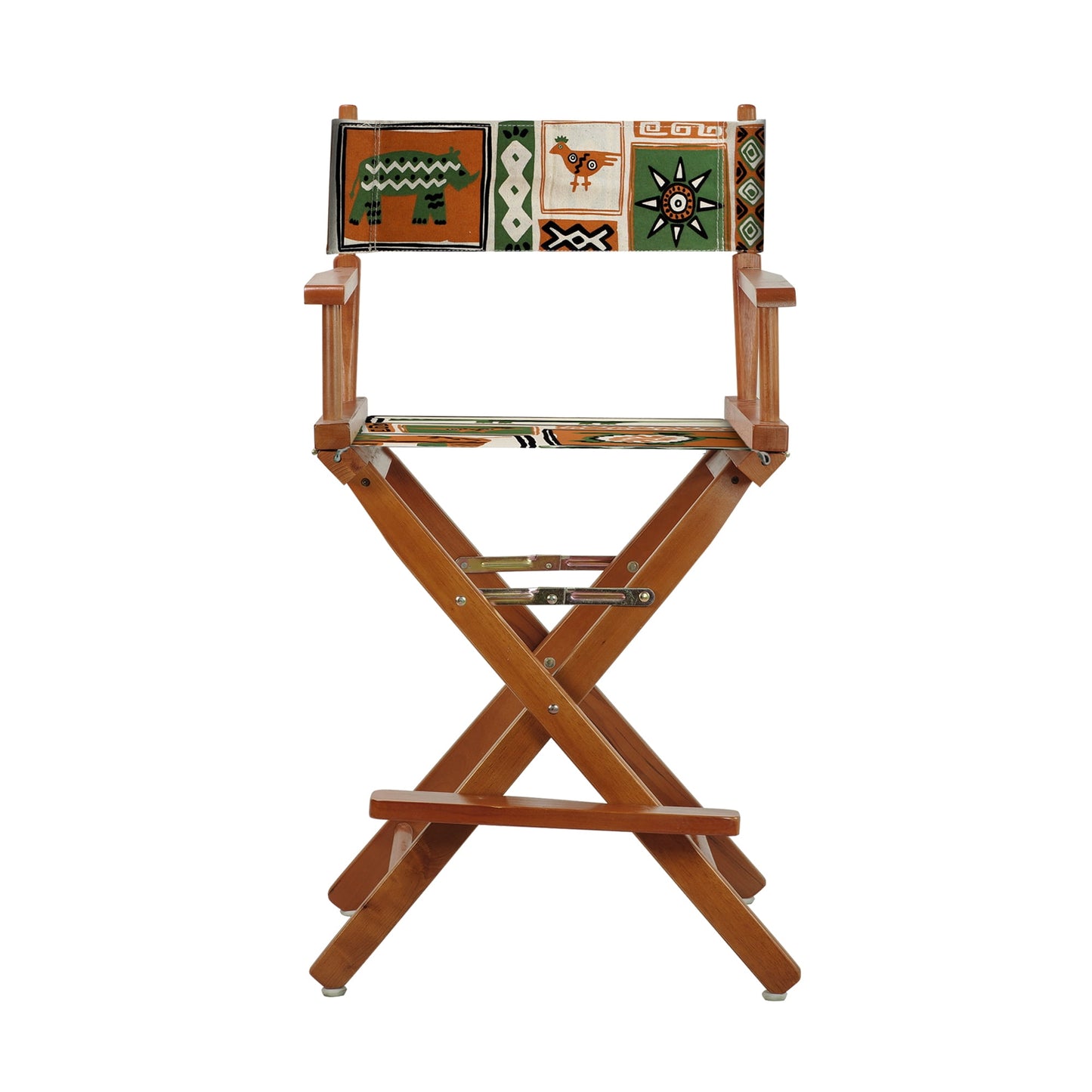 24" Director's Chair Honey Oak Frame-Congo BongoNatural