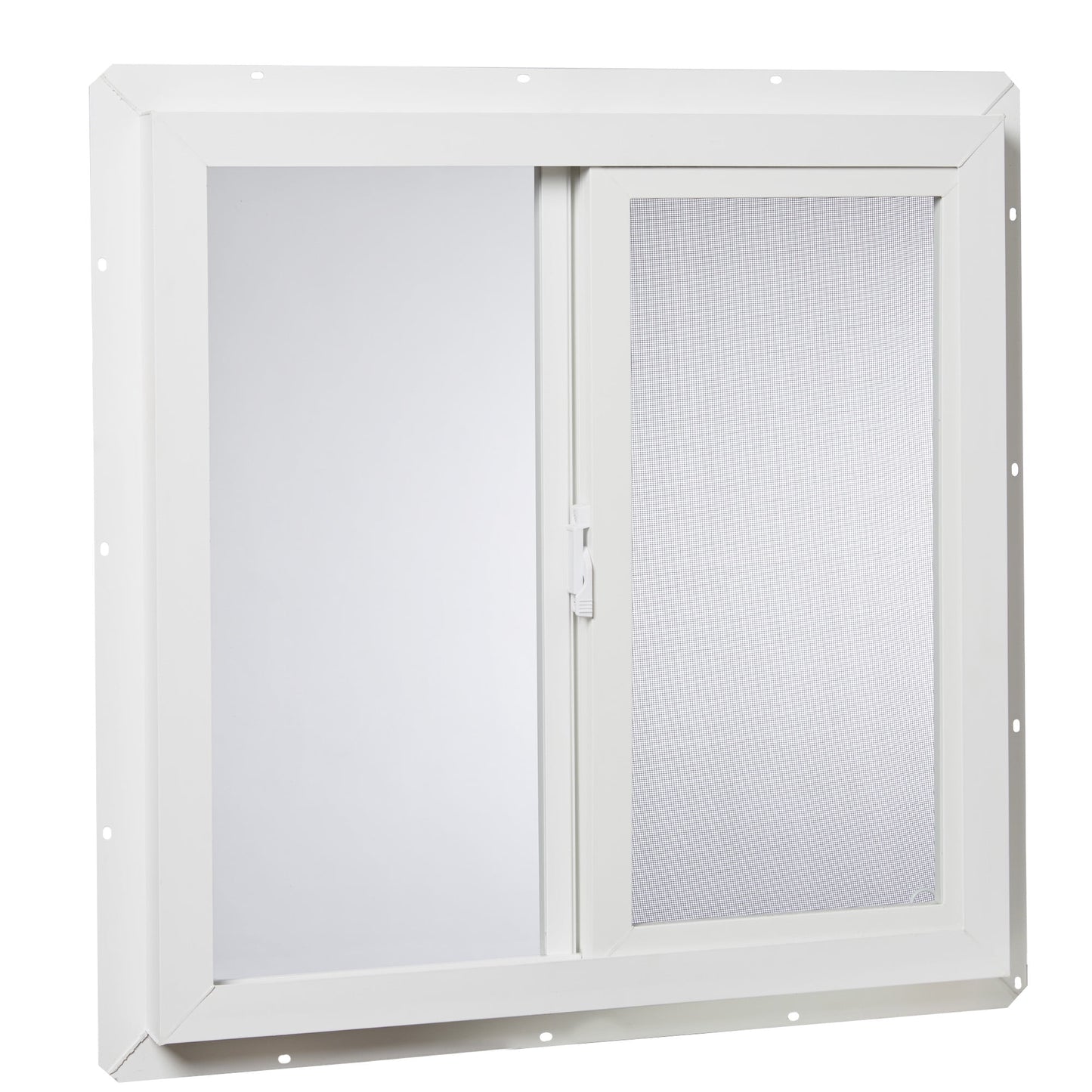 Ventana Utilitaria de Vinilo de 36 X 36 con Deslizador - Acristalado Simple