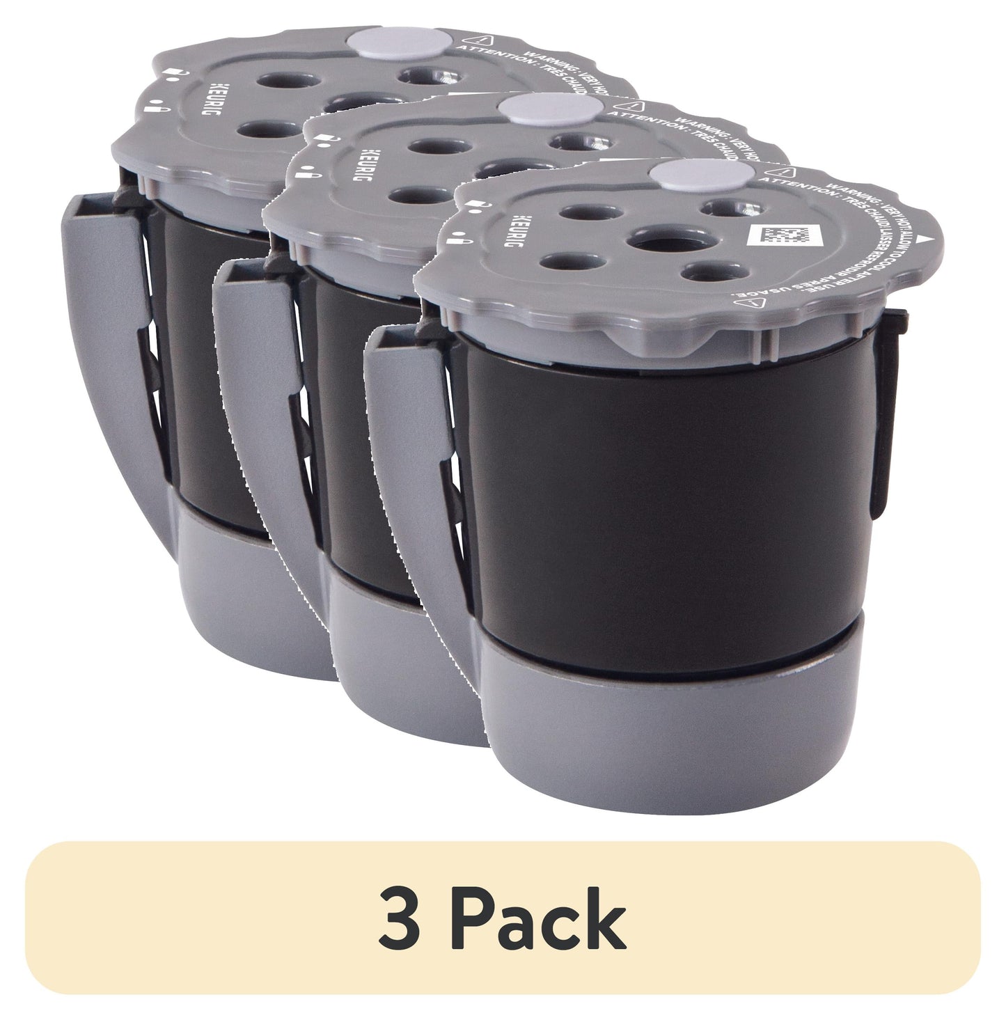 (3 pack) Keurig My K-Cup Universal Reusable Filter MultiStream Technology