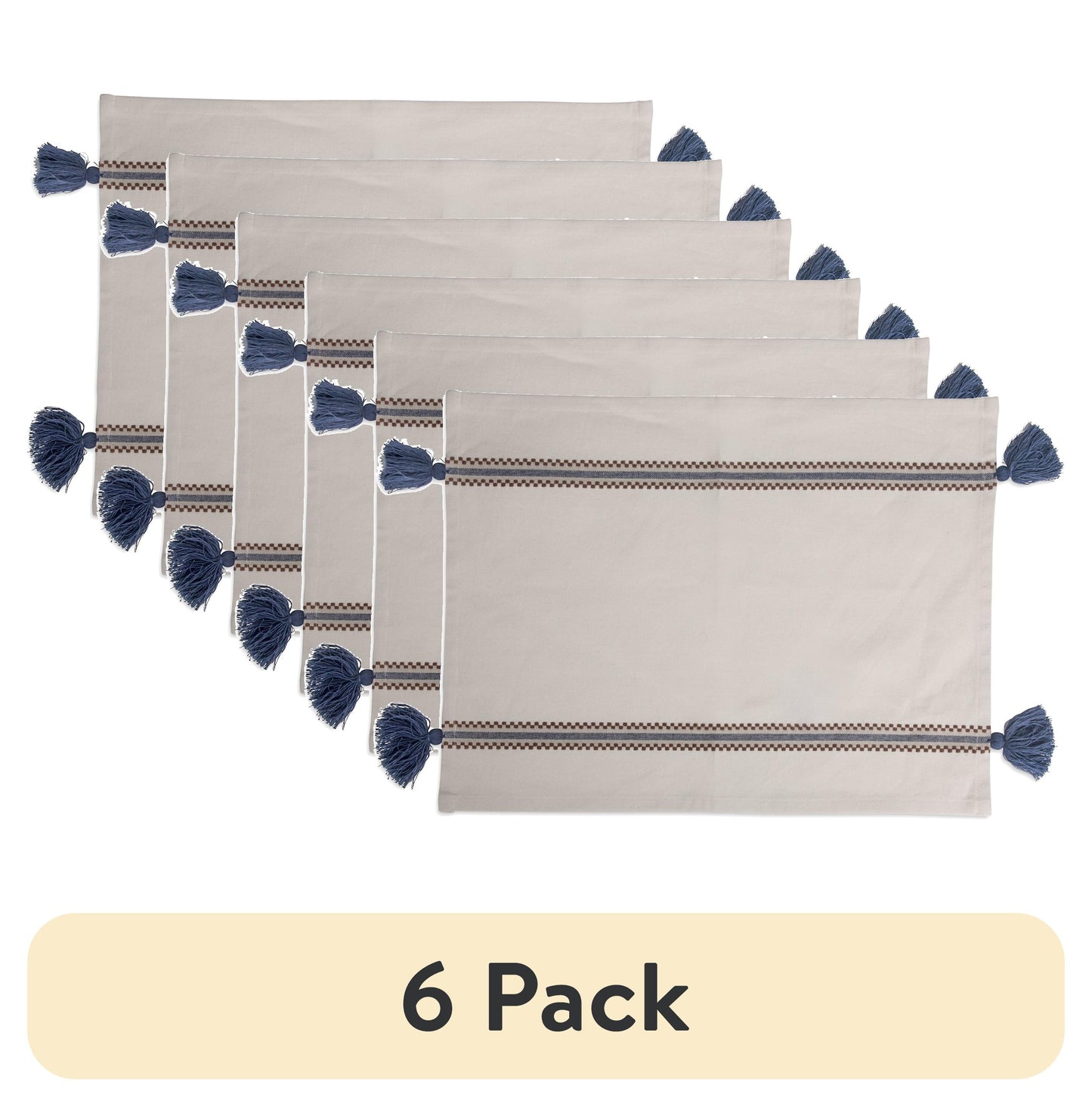 (6 pack) Yellowstone Kitchen Place Mat, Kayce Collection