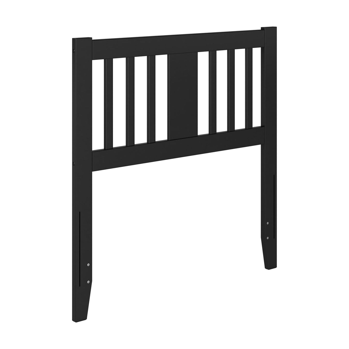 AFI Finley Twin Slatted Wood Headboard, Black