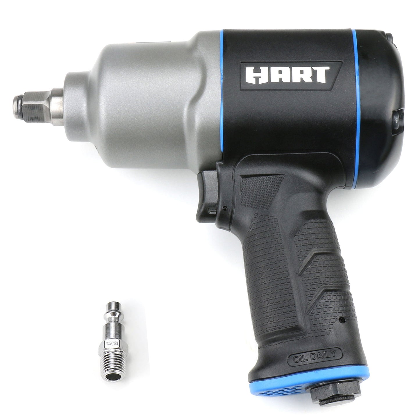 HART 1/2 in. Composite Body Air Impact Wrench,Max. Torque of 650 ft-lbs.