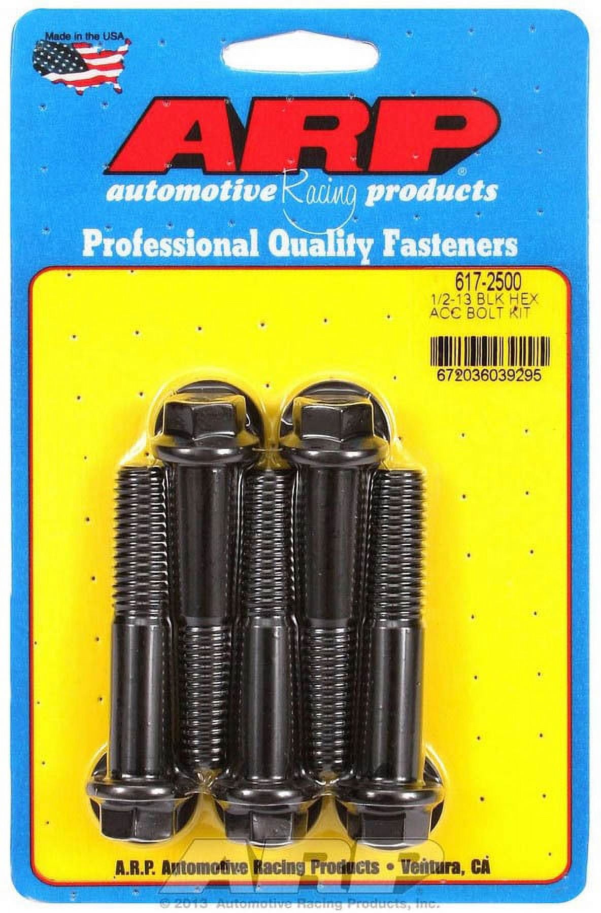 ARP 617-2500 Hex Bolt, 1/2"-13, Pack of 5