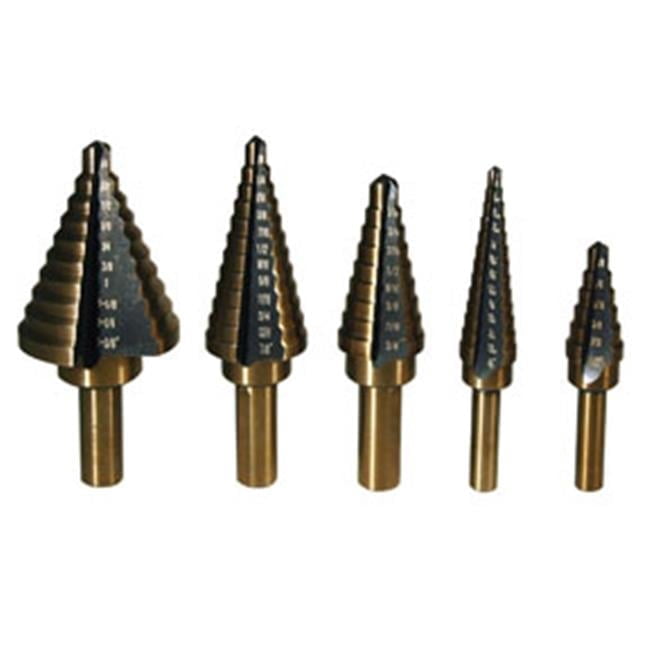 Atd Tools ATD-9200 5 Pc. Step Drill Bit Set