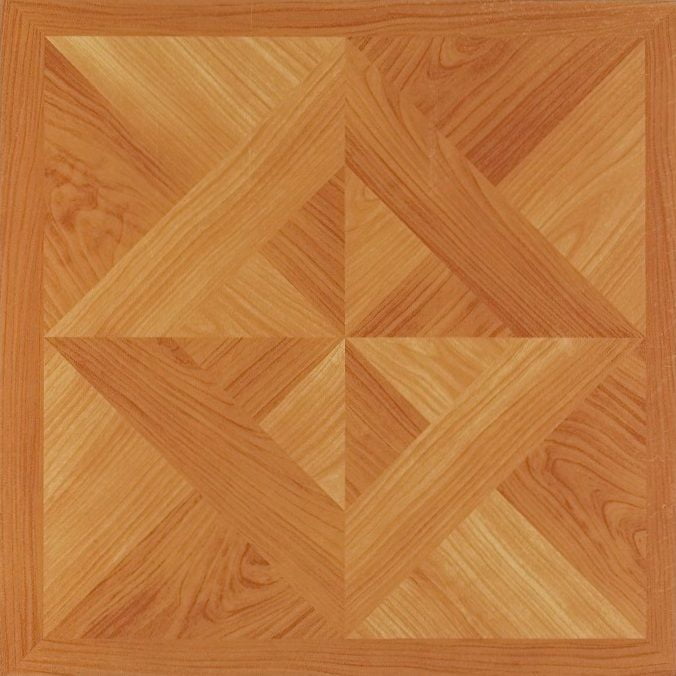 Achim Nexus Self Adhesive Vinyl Floor Tile - 20 Tiles/20 Sq. Ft., 12 x 12, Classic Light Oak Diamond Parquet