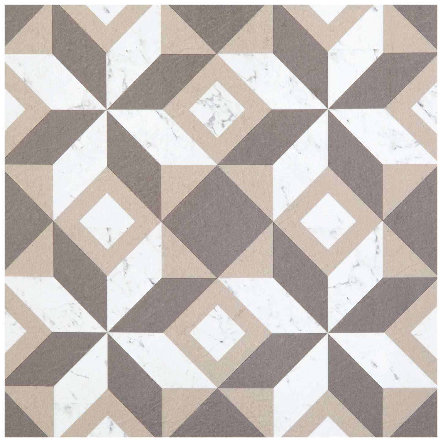 Achim Retro Self Adhesive Vinyl Floor Tile - 20 Tiles/20 Sq. Ft., 12 x 12, Prism Marble