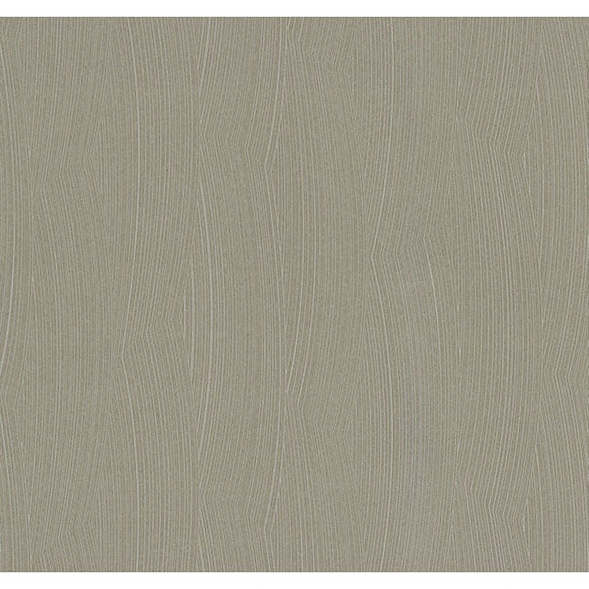Advantage Hawkins Taupe Brush Stroke Texture Wallpaper