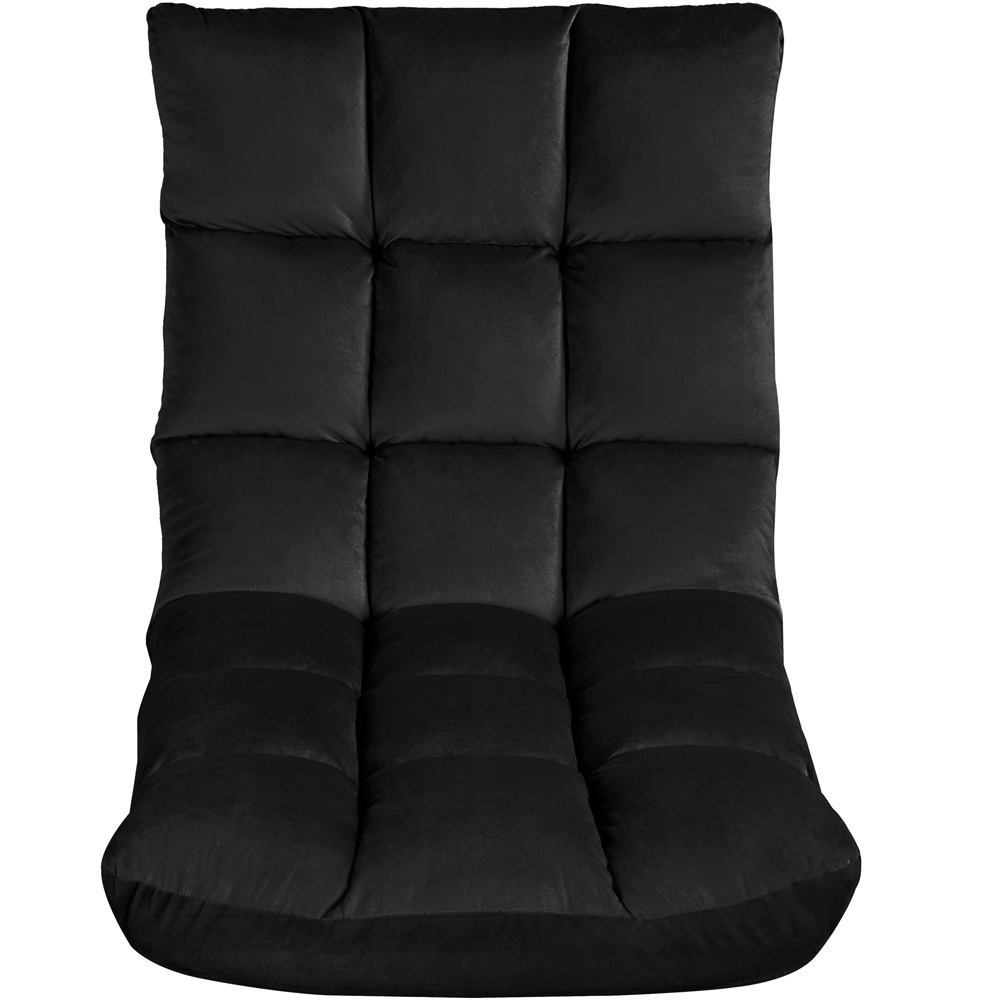 Alden Design Silla de Piso Tipo Sofá con 14 Posiciones Ajustables, Marrón