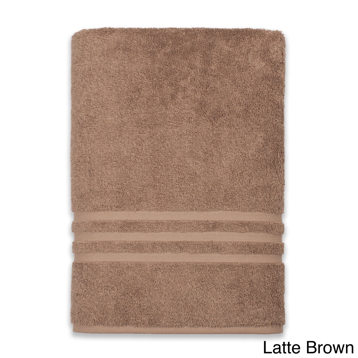 Authentic Hotel and Spa Omni Turkish Cotton Terry Oversized Bath Sheet Latte