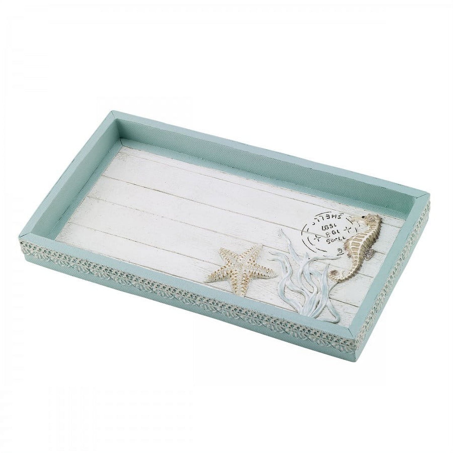 Avanti Linens Farmhouse Shell Tray