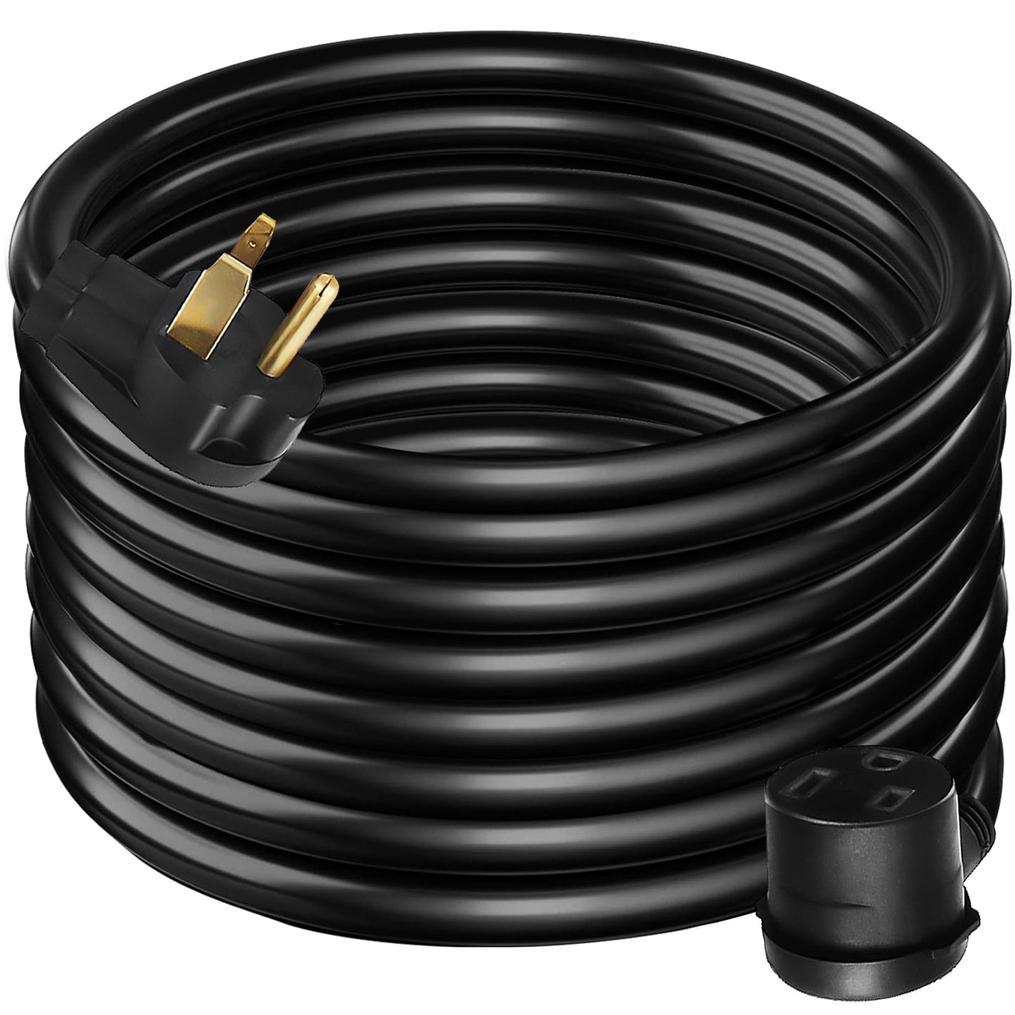 VEVOR Generator Extension Cord 50ft 30A MIG TIG Plasma Welding Extension Cord for Portable Welders