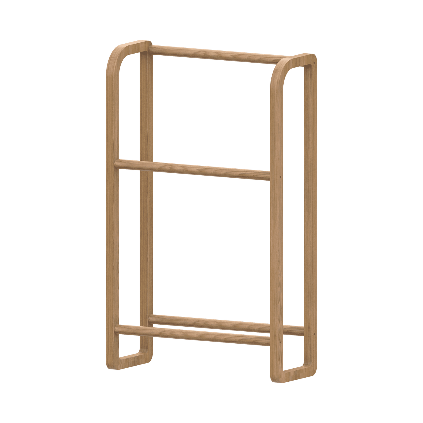 Better Homes & Gardens Juliet Freestanding Towel Rack, Light Honey