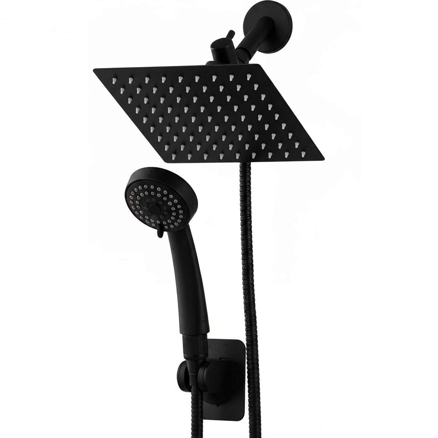 BLACK+DECKER Oversized Rainfall Shower Head, Chrome