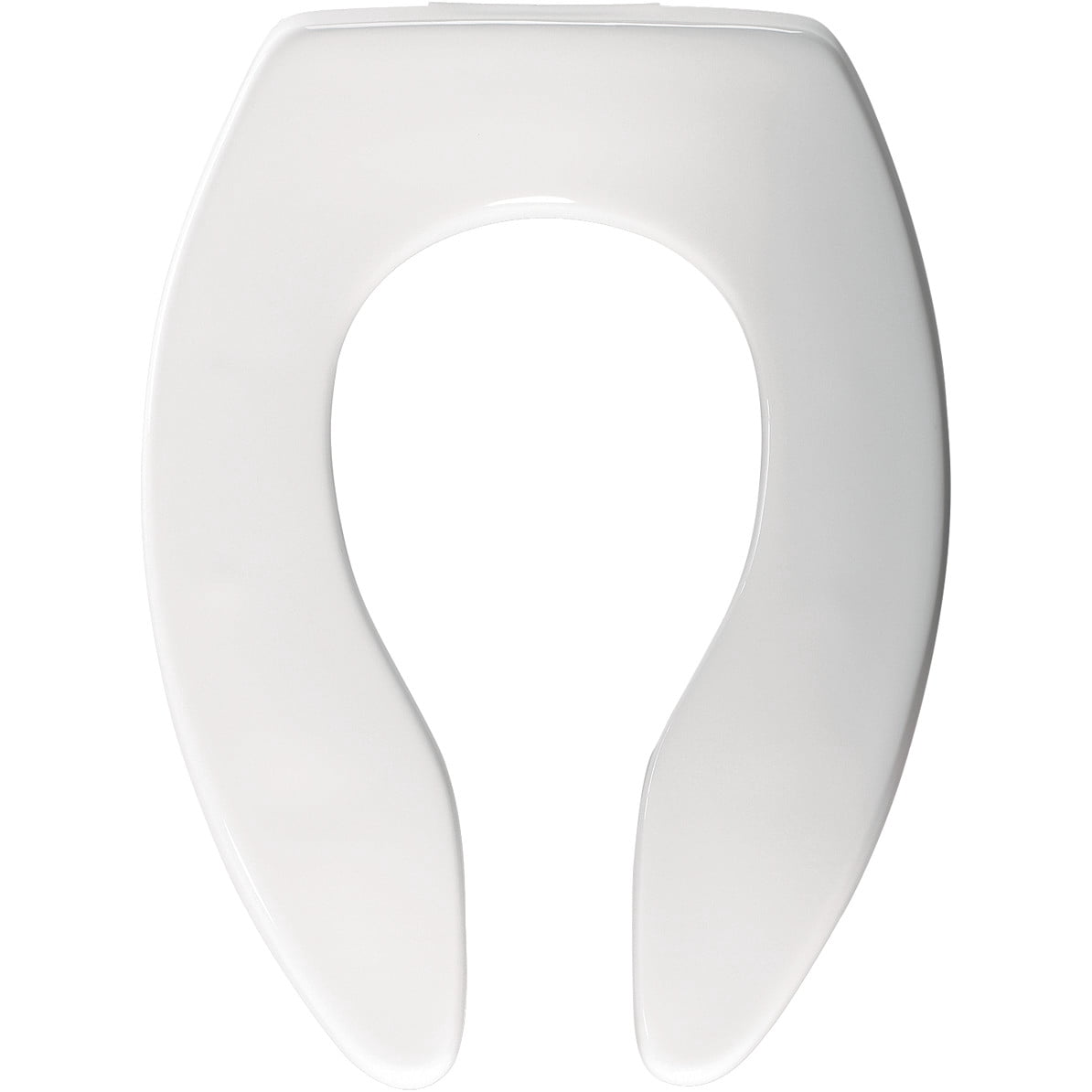 Bemis Commercial Extra Heavy-Duty Plastic Toilet Seat White