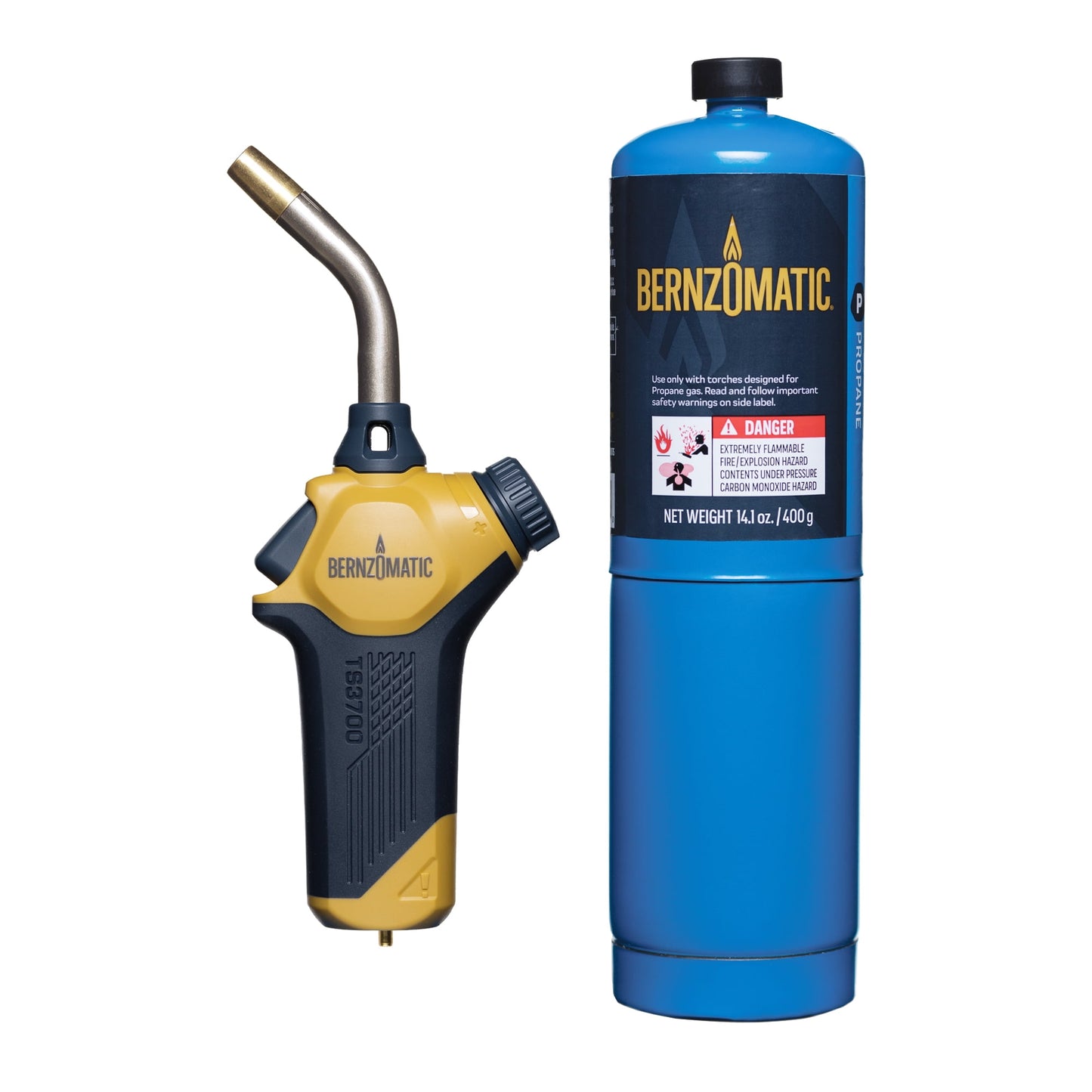 Bernzomatic Flame Commander Propane Torch Kit for Soldering, Heating & DIY Repair Projects