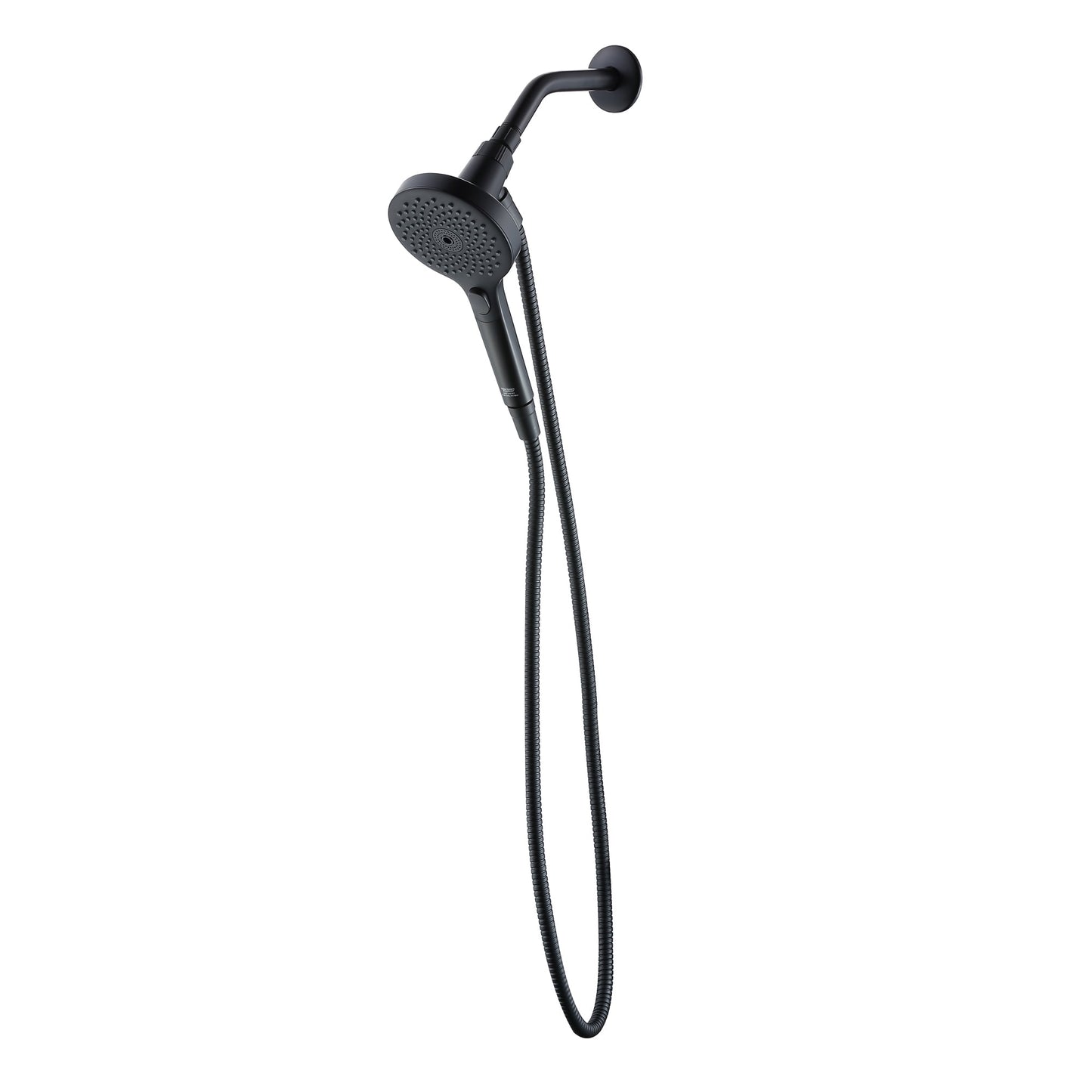 Better Homes & Gardens 3-Setting Handshower with Magnetic Docking in Matte Black