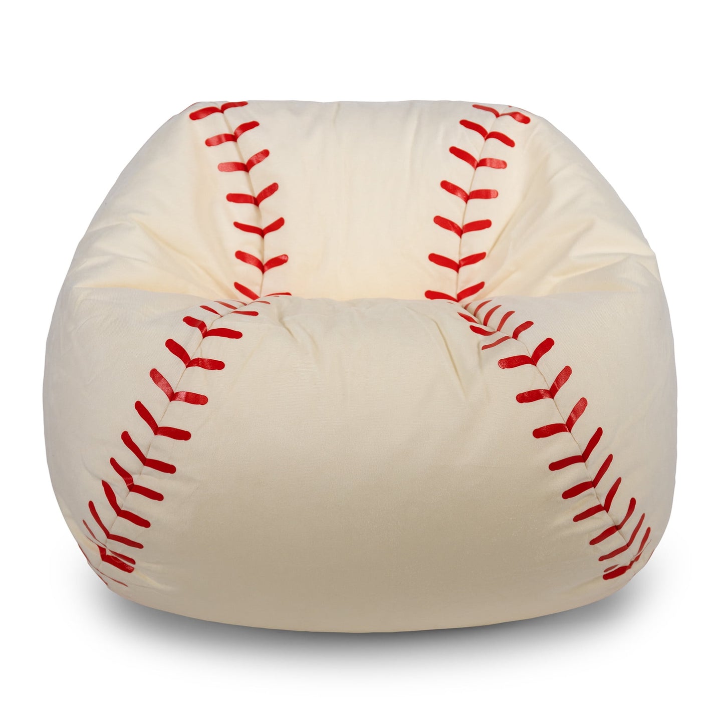 Big Joe Sports Ball Child-Sized Bean Bag Chair, Baseball Plush, Soft Polyester, 2.5 feet