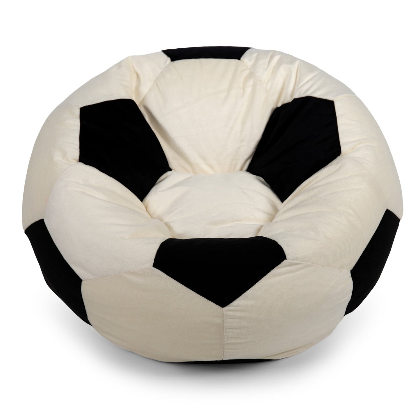 Big Joe Sports Ball Child-Sized Bean Bag Chair, Soccer Ball Plush, Soft Polyester, 2.5 feet