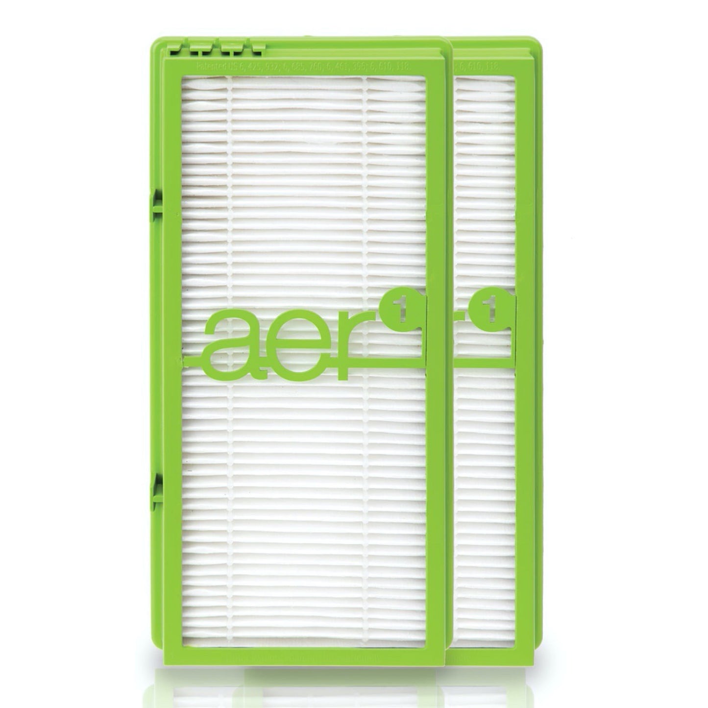 Bionaire aer1 Allergen-Remover True HEPA Replacement Filter for Air Purifier, 2-Pack, 6–12 Month Life