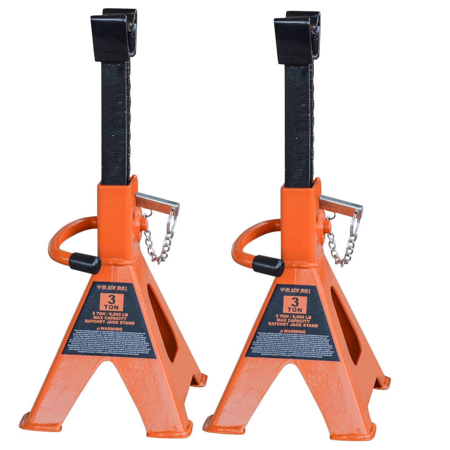 Black Bull 3 Ton Jack Stand Set - 2 Pack