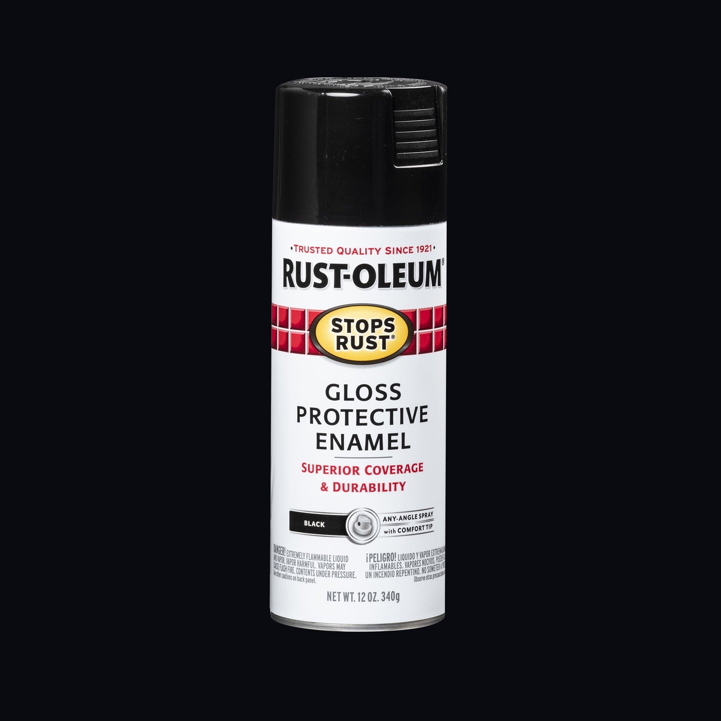 (2 pack) Laurel Green, Rust-Oleum Stops Rust Protective Enamel Gloss Spray Paint-365146, 12 oz