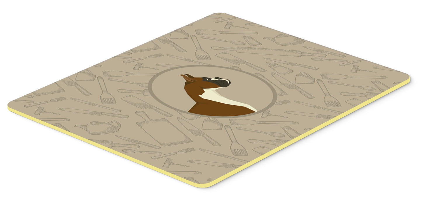 Boxer In the Kitchen Kitchen or Bath Mat 24x36