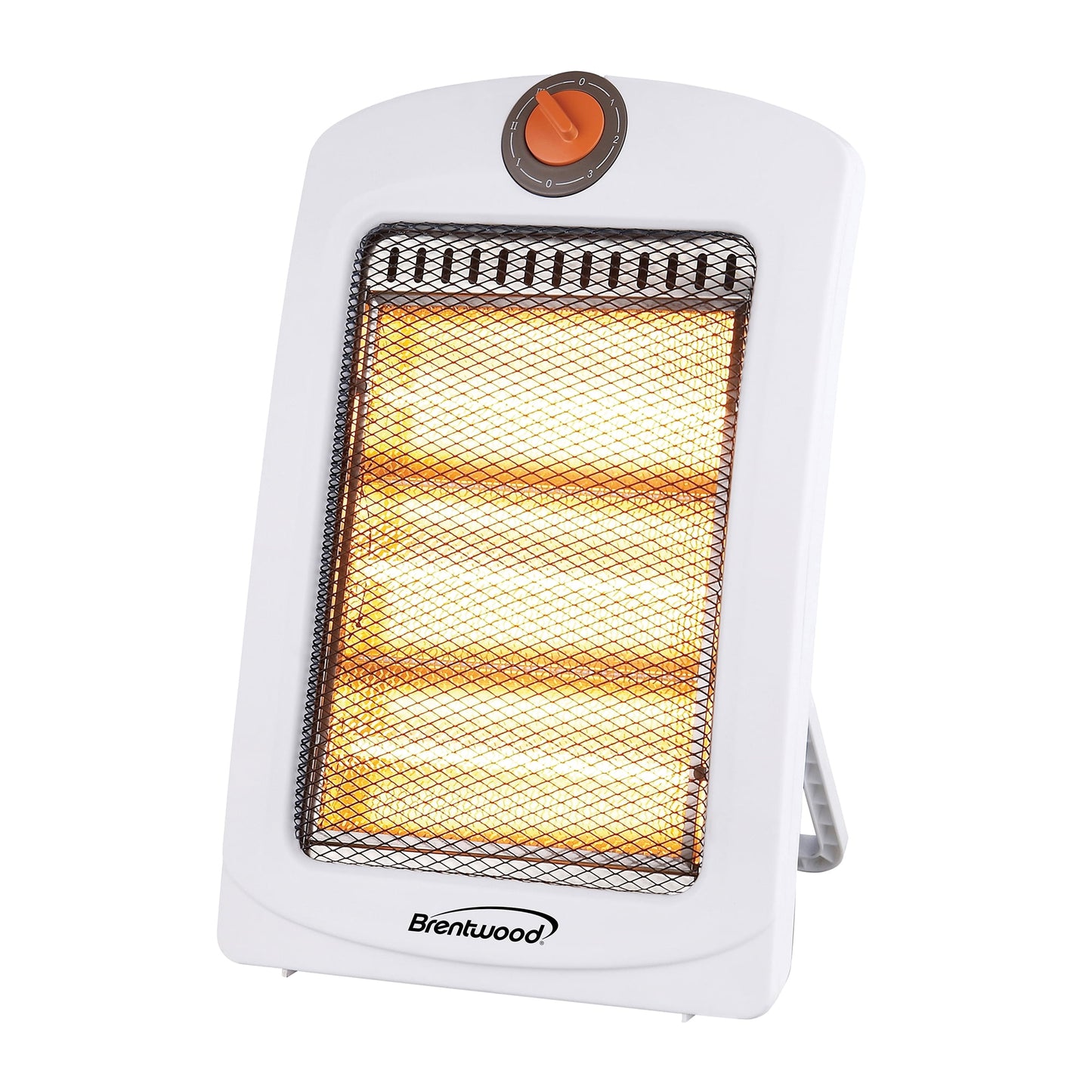 Brentwood Kool Zone H-Q1000Q 1,000-Watt-Max Portable Quartz Space Heater, White, H-Q1000WPT