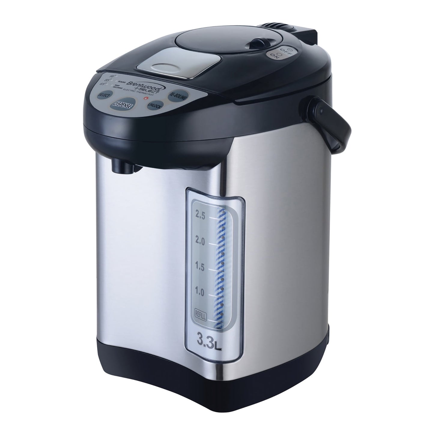 Brentwood Select Dispensador Eléctrico Instantáneo de Agua Caliente (3.3 Litros), KT-33BSPT