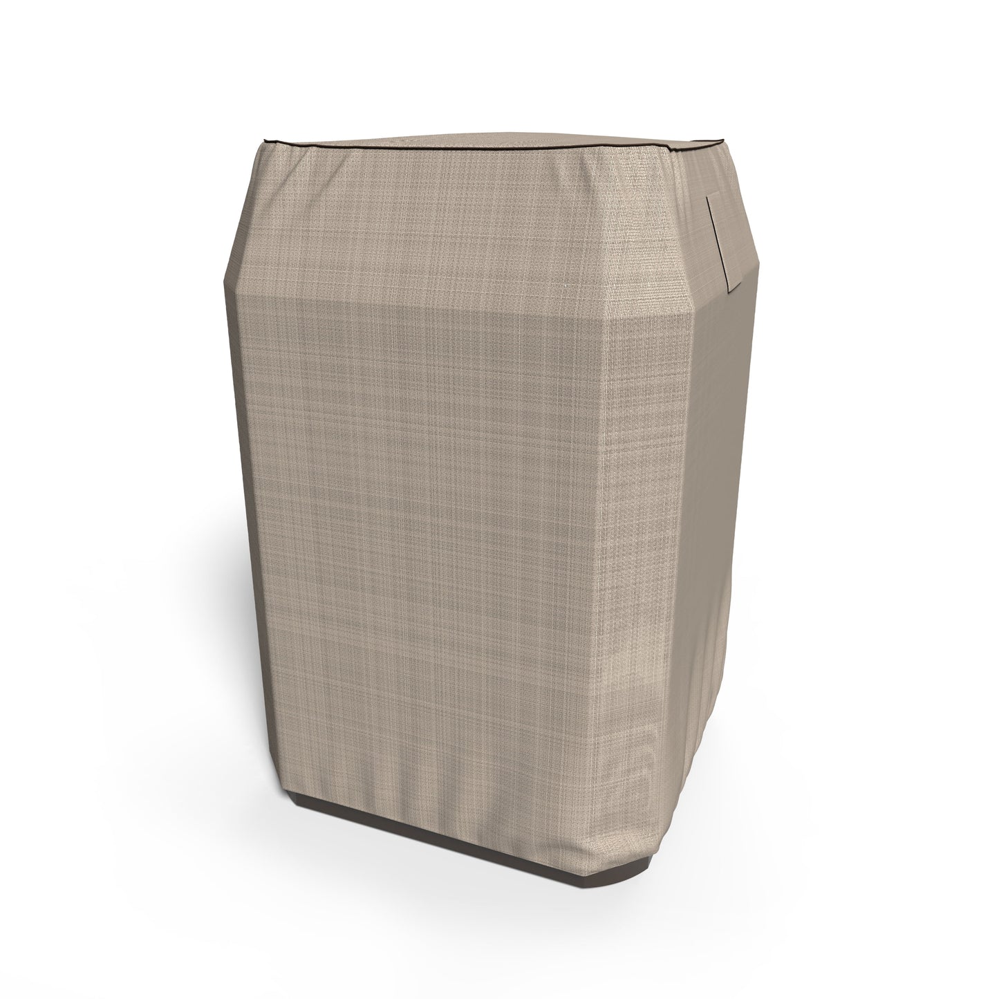 Budge 34"W 34"L Brown / Beige Patio Square AC Cover, English Garden