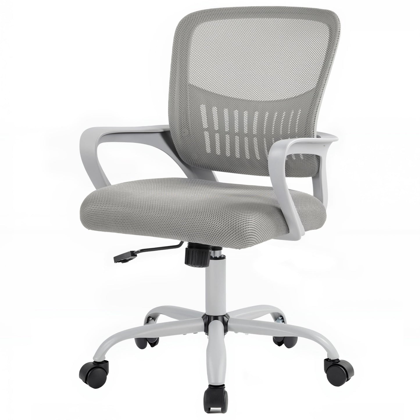 CONCETTA Office Chair, Ergonomic Mesh Back Computer Desk Chair with Lumbar Support, Adjustable Swivel Executive Office Task Chair for Home and Work, Gray