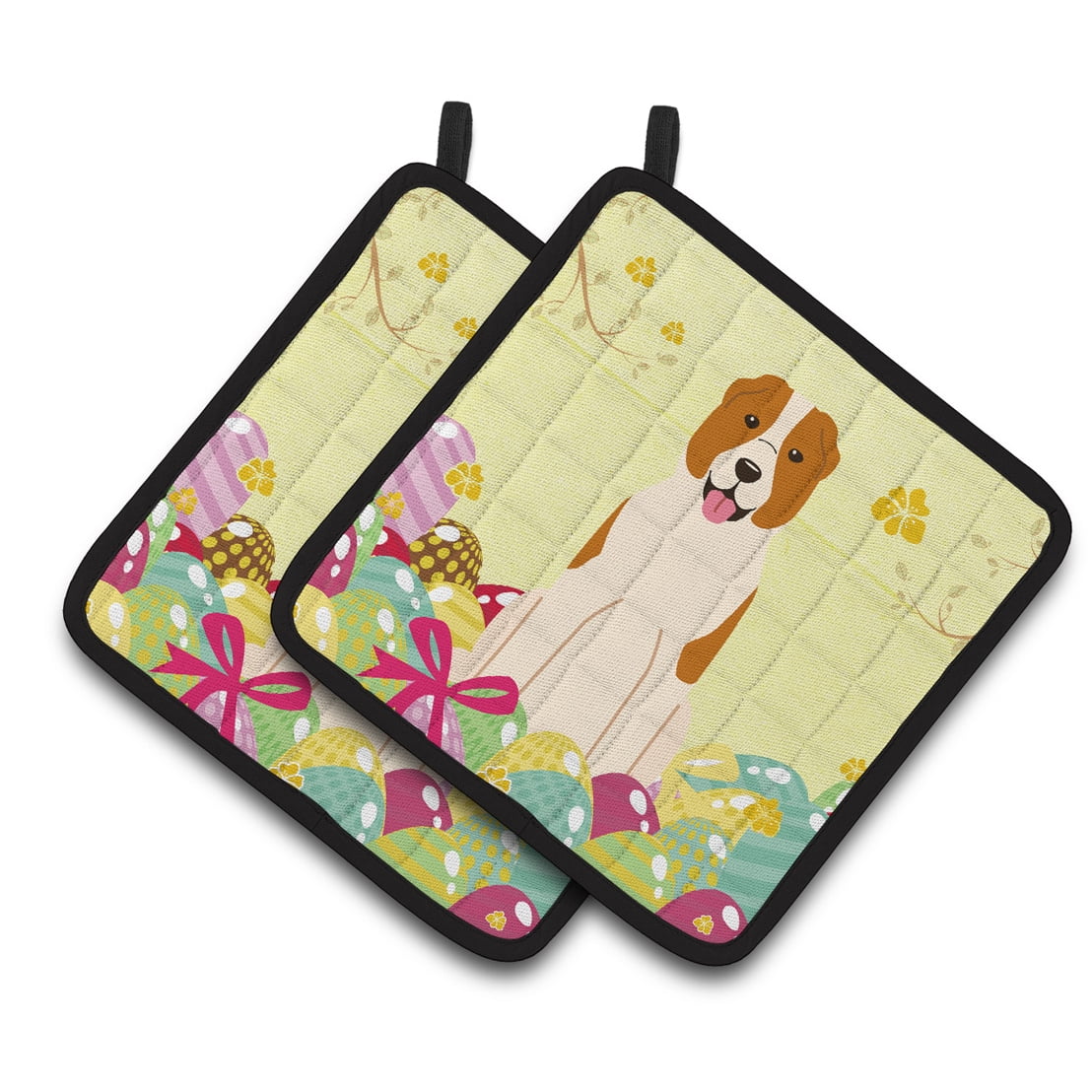 Caroline's Treasures Central Asian Shepherd Dog Pair of Pot Holders