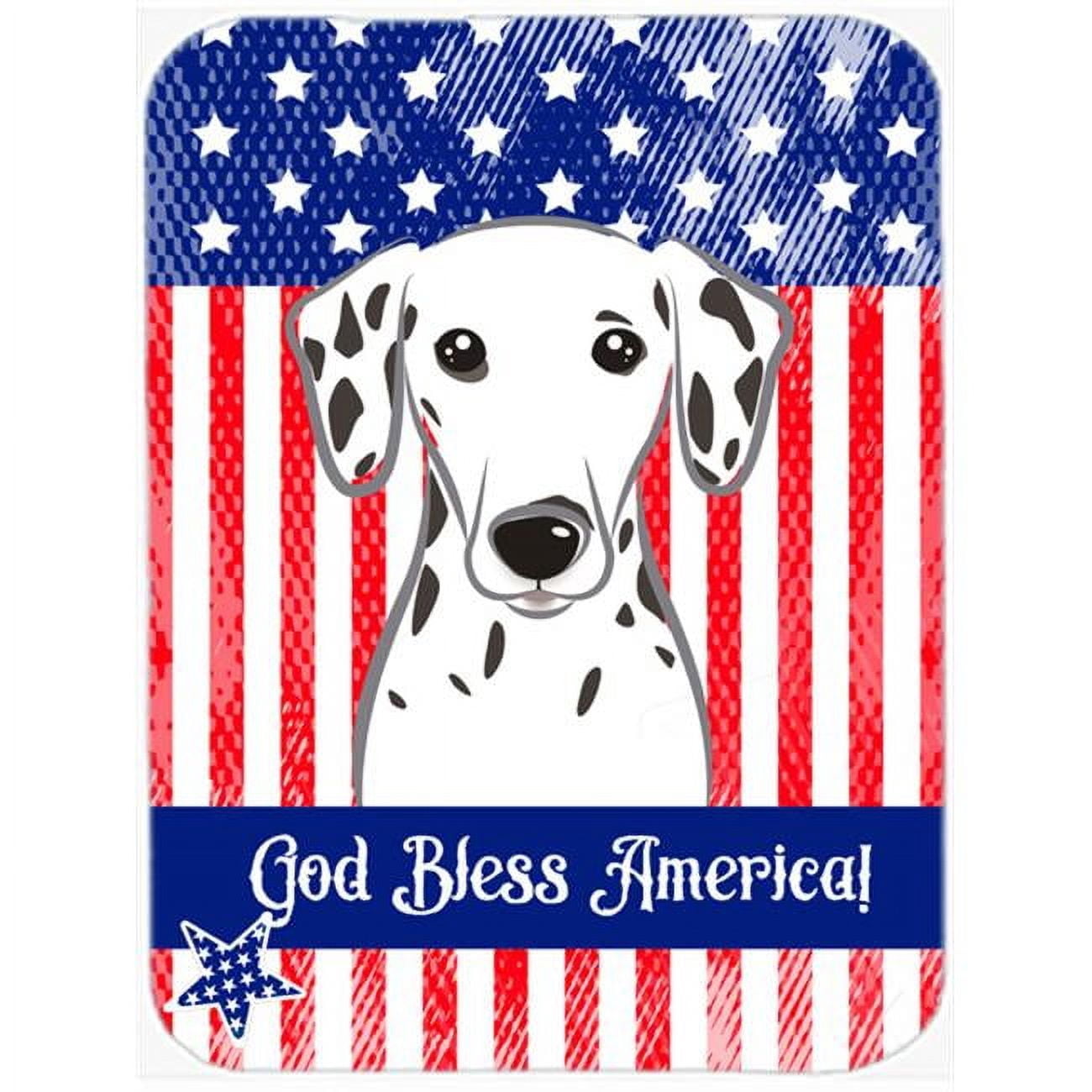 Caroline's Treasures Dalmatian Glass Cutting Board Large