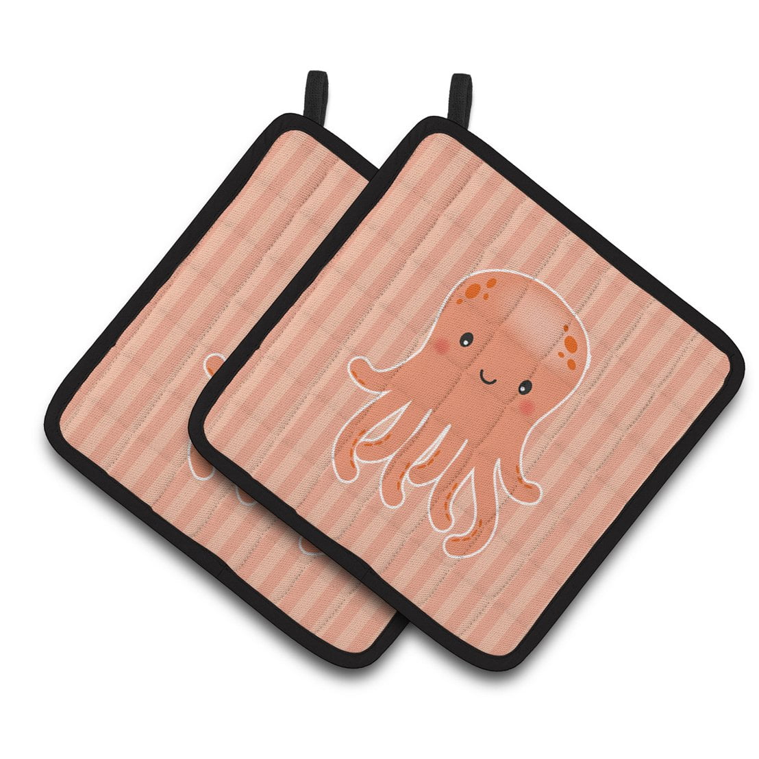 Caroline's Treasures Octopus Pair of Pot Holders