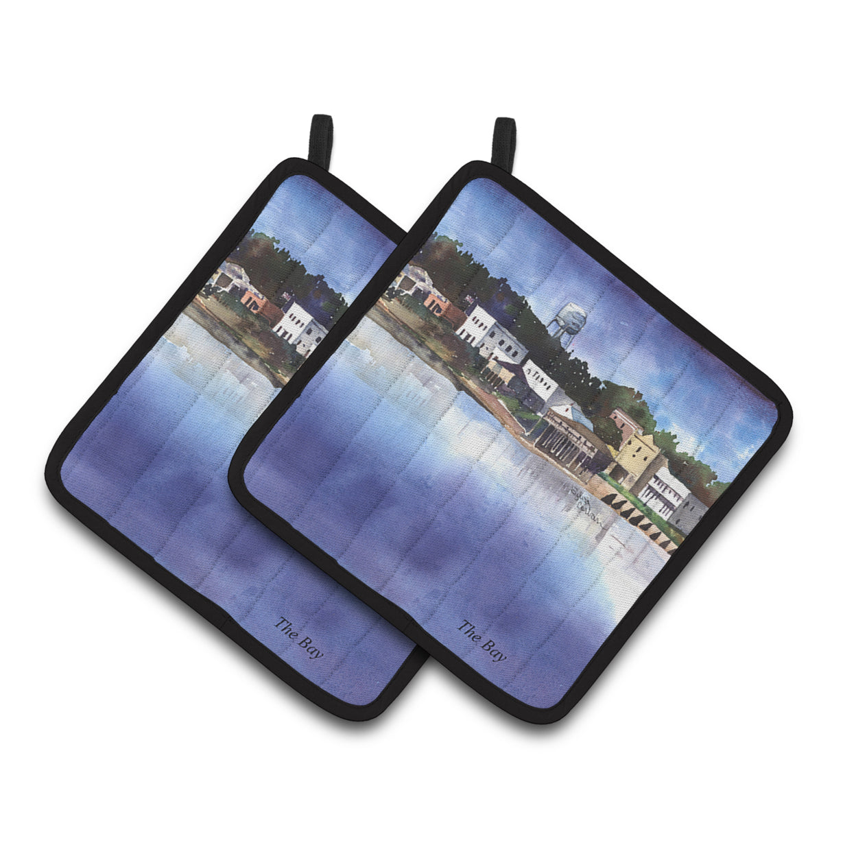 Carolines Treasures 8120RPTHD The Pass Pair of Pot Holders 7.5HX7.5W multicolor