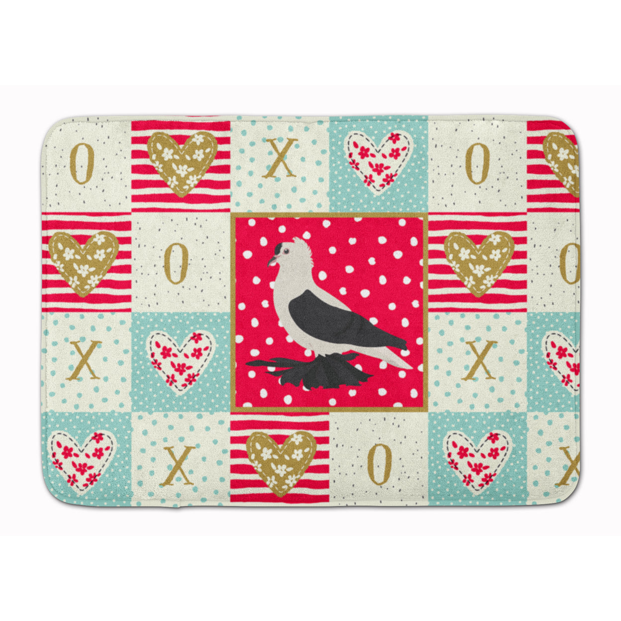 Saxon Fairy Swallow Pigeon Love Machine Washable Memory Foam Mat