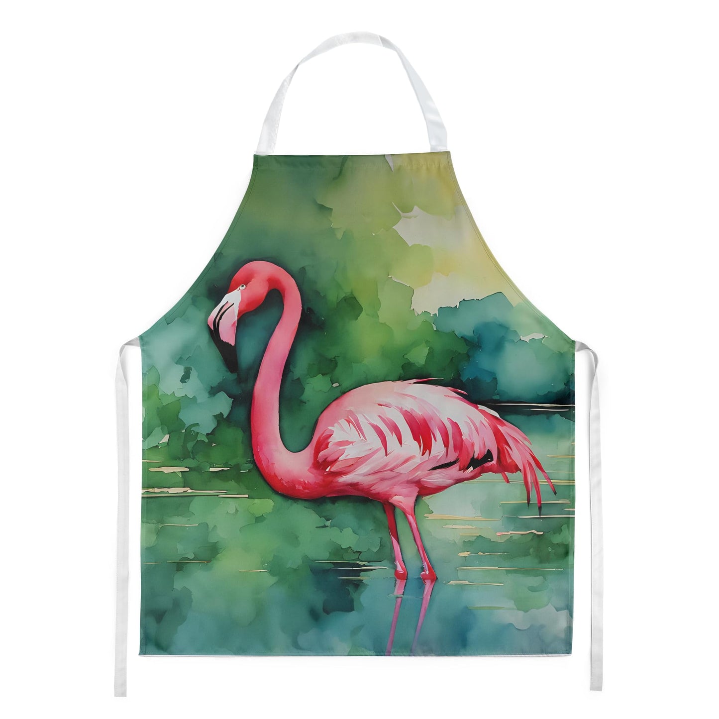 Flamingo Apron 27 in x 30 in