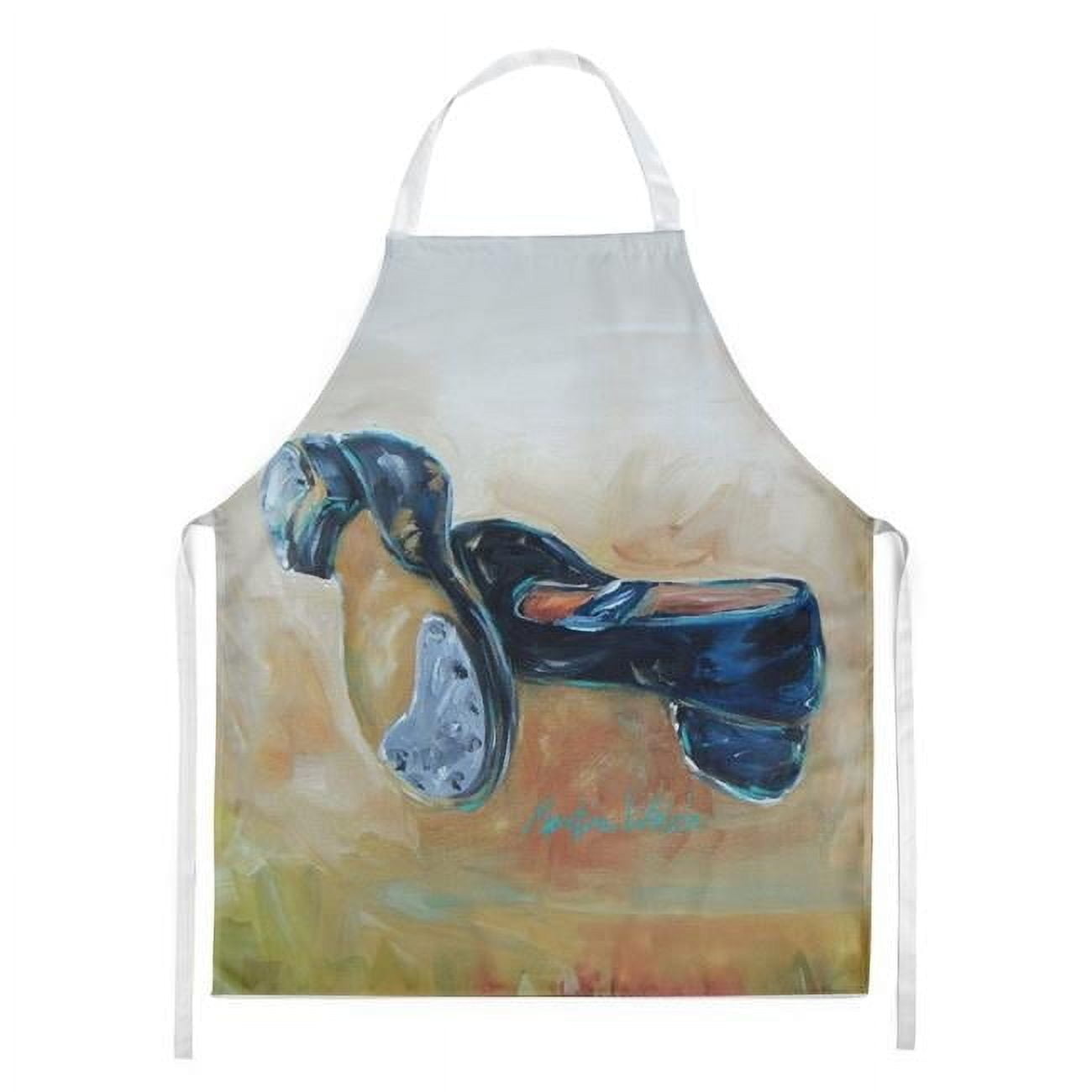 Tapped Out Shoes Apron 27 in x 30 in