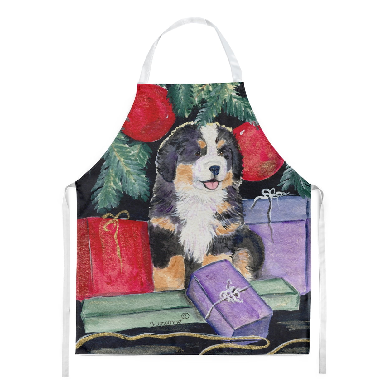 Carolines Treasures SS8583APRON Bernese Mountain Dog Apron Large multicolor