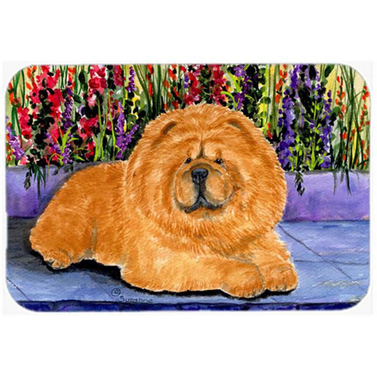 Chow Chow Glass Cutting Board Large