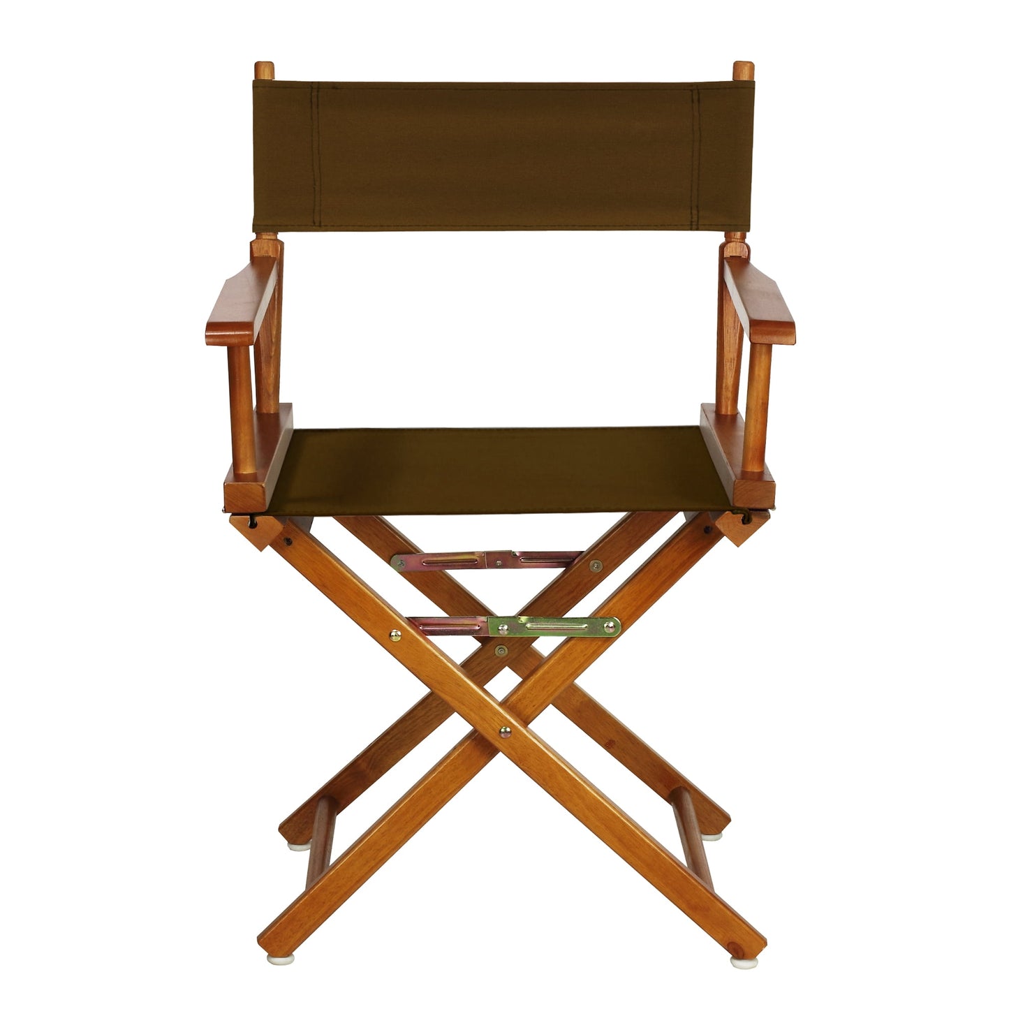 Casual Home 18" Director's Chair Honey Oak Frame-Brown Canvas