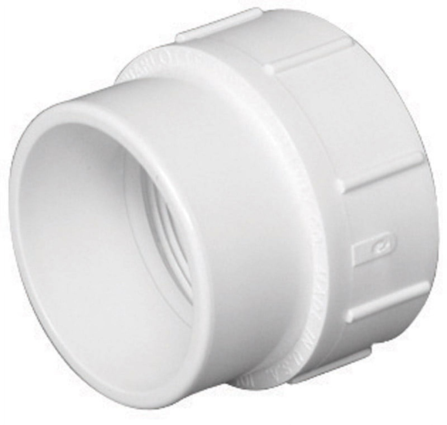 Charlotte Pipe 6 in. Spigot x 6 in. Dia. FPT PVC Pipe Adapter
