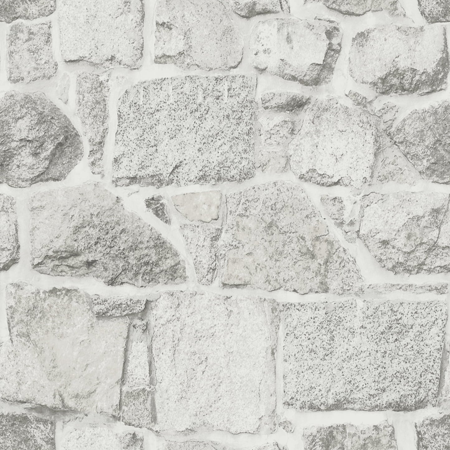 Chesapeake Axelle White Stone Wallpaper