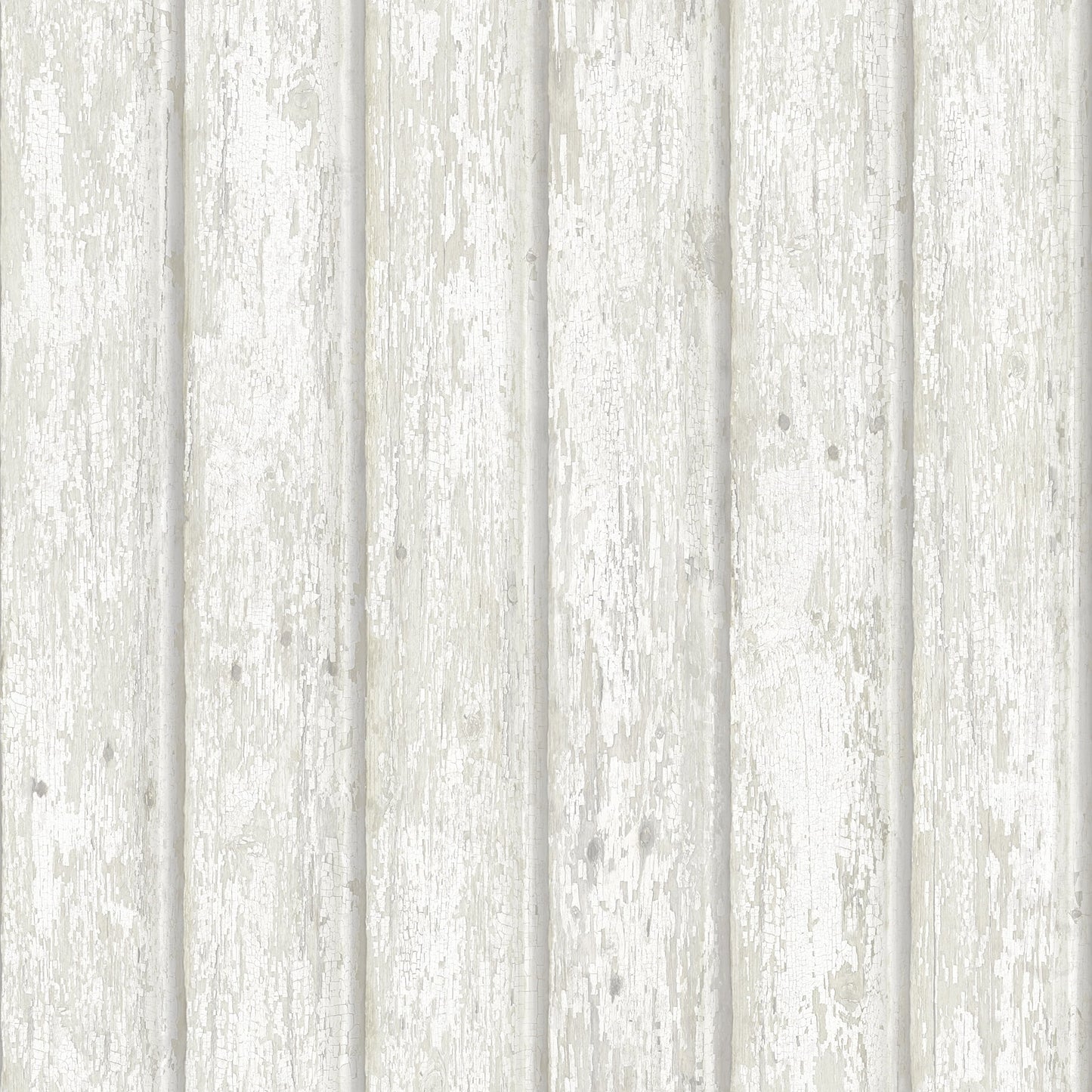 Chesapeake Jack White Weathered Clapboards Wallpaper